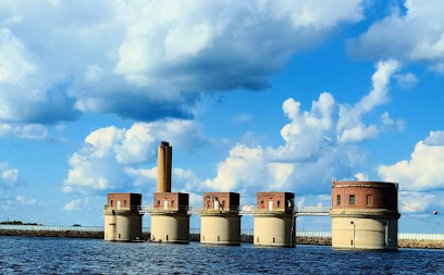 Lake Murray Dam Hydroelectric Intake Towers