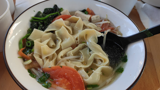 Seasonal vegetable soup.