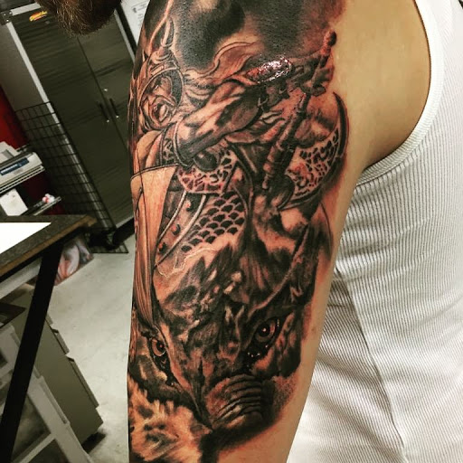 Explore celtic tattoo ideas for men, creative tattoo ideas in El Paso, available at Wyze Guyz Tattoo Parlor