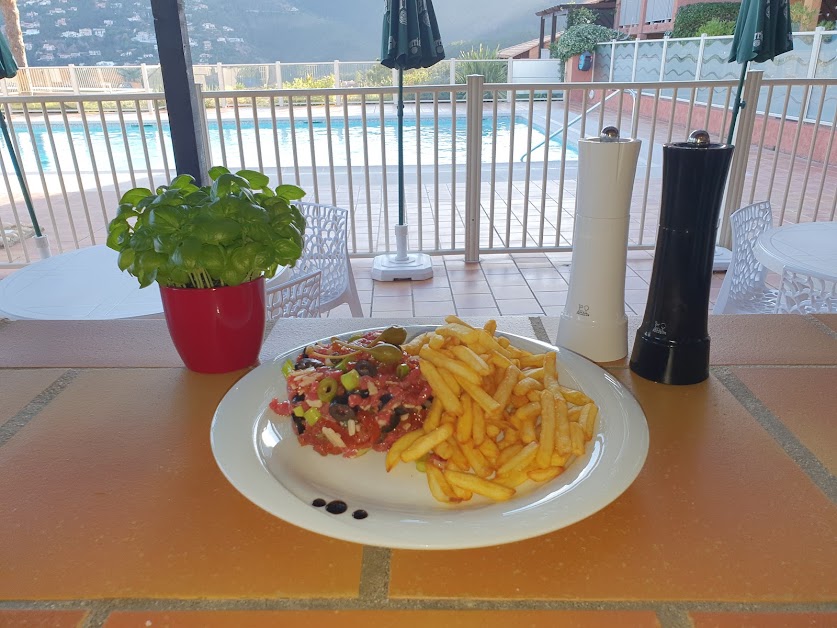 Le Café bleu chez pepone à Théoule-sur-Mer