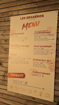 Menu / carte de Les Braséros Chill & Grill à Saint-François-Longchamp