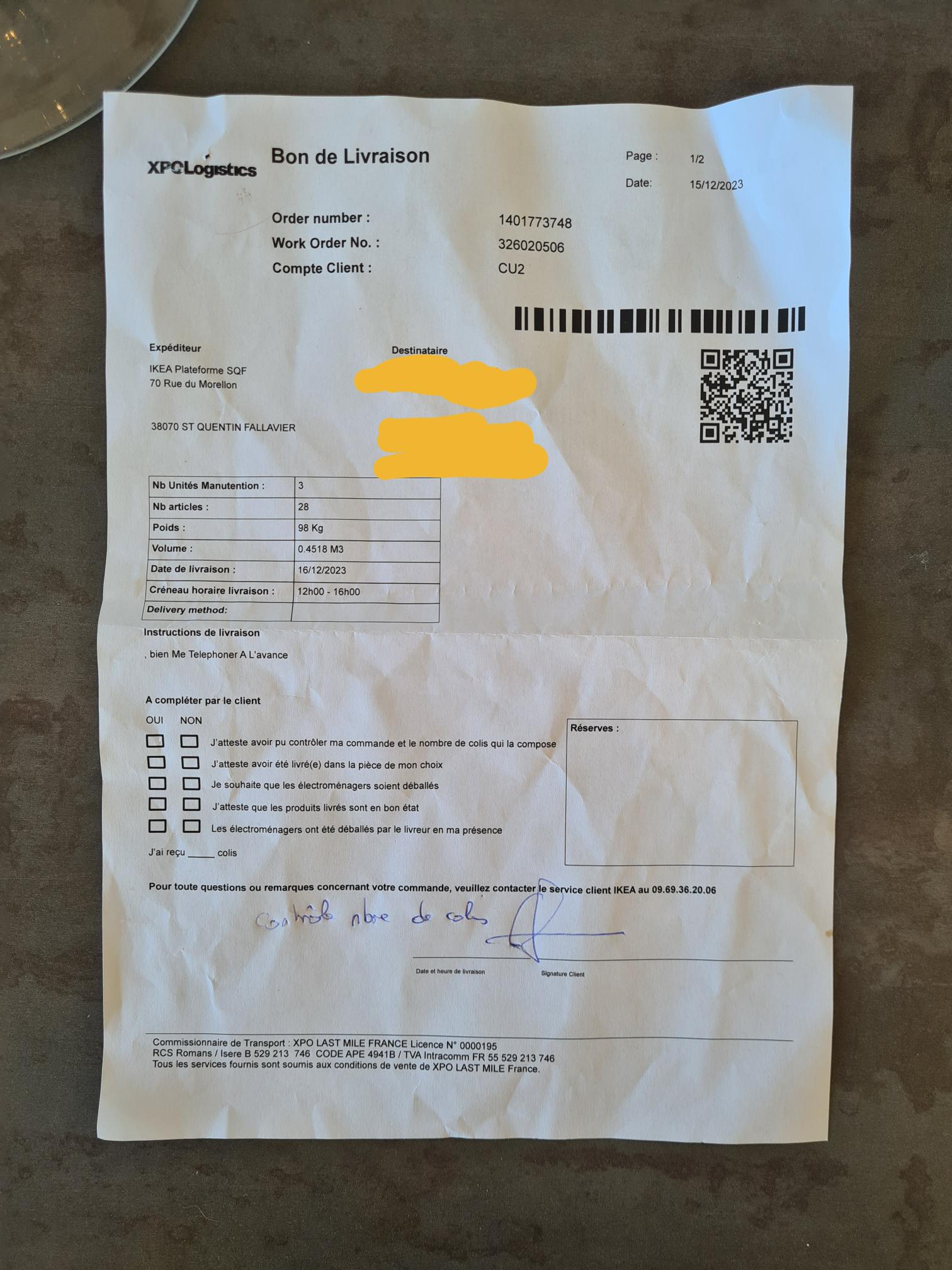Photo n° 1 de l'avis de thom.a fait le 17/12/2023 à 09:28