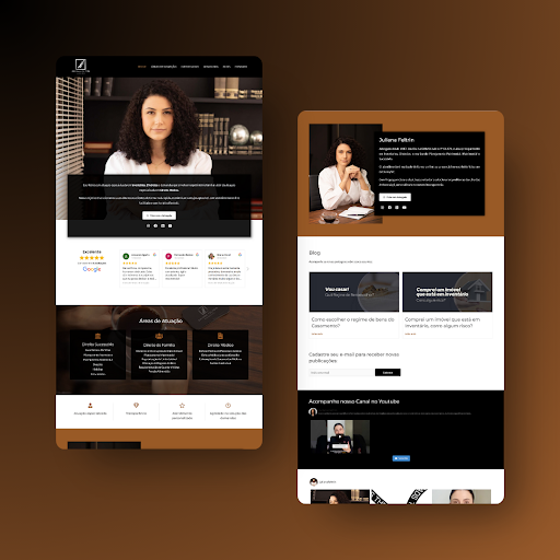 Logo da empresa - Site para Advogados