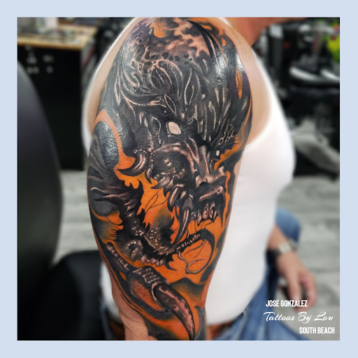 Explore kung fu panda tattoo ideas, creative tattoo ideas in Miami Beach, available at Tattoos by Lou Miami - South Beach