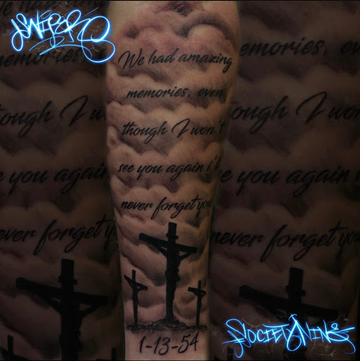 Explore tattoo siblings ideas, creative tattoo ideas in Bakersfield, available at Society 9 Tattoo and Body Art Studio