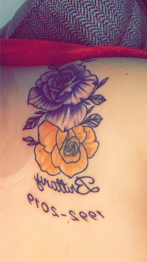 Explore rip sister tattoo ideas, creative tattoo ideas in Roscoe, available at Skin Deep Studio Body Art & Beauty