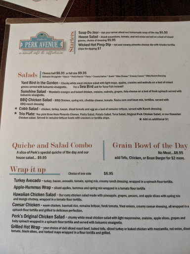 Cafe «Perk Avenue Cafe & Coffee House», reviews and photos, 111 W Jefferson St, Madison, GA 30650, USA