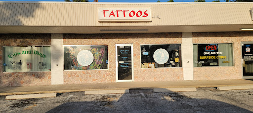Explore colon cancer tattoo ideas, creative tattoo ideas in Port Orange, available at Electric Shark Tattoo Studio