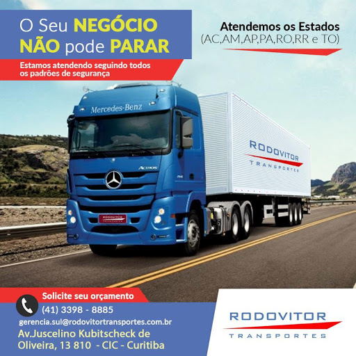 Logo da empresa - Rodovitor Transportes