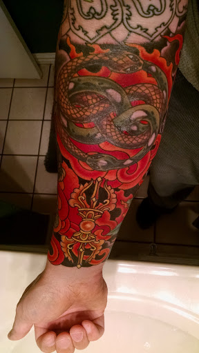 Tattoo Shop «Allegiance Tattoo», reviews and photos, 4716 E Lake Highlands Dr #110, The Colony, TX 75056, USA