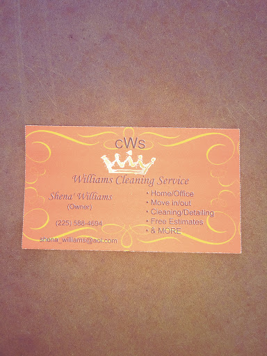 Williams Cleaning Service LLC in Baton Rouge, Louisiana