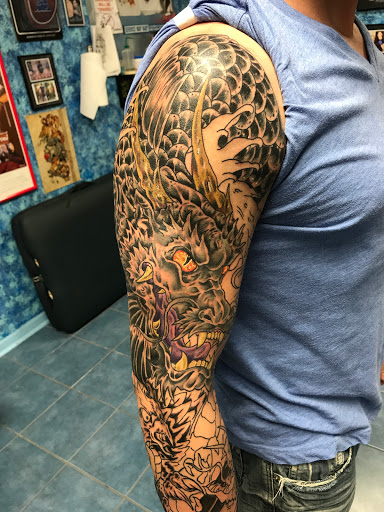 Explore circle of life tattoo ideas, creative tattoo ideas in Aurora, available at Ronin Tattoo Studio INC