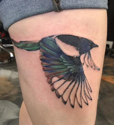 Explore barn owl tattoo ideas, creative tattoo ideas in Cincinnati, available at UniquInk Tattoos & Piercings