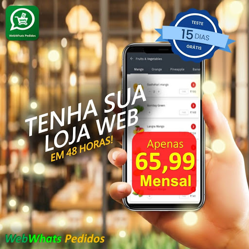 Logo da empresa - WebWhats Pedidos Plataforma Web