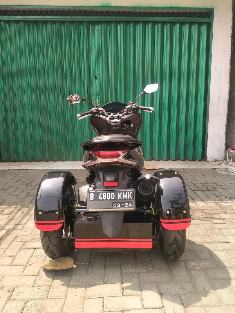 Modifikasi Motor Roda 3 Catur Bambang Photo