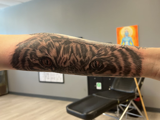 Explore tattoo stencil ideas, creative tattoo ideas in Cocoa, available at Rorschach Tattoo Shop and Piercing Studio