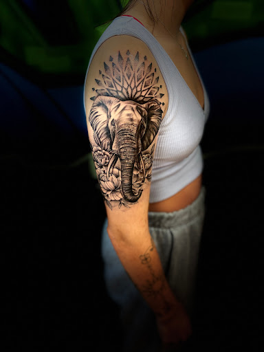 Explore blackjack tattoo ideas, creative tattoo ideas in Abington, available at Tattoo Therapy Body Art Studio