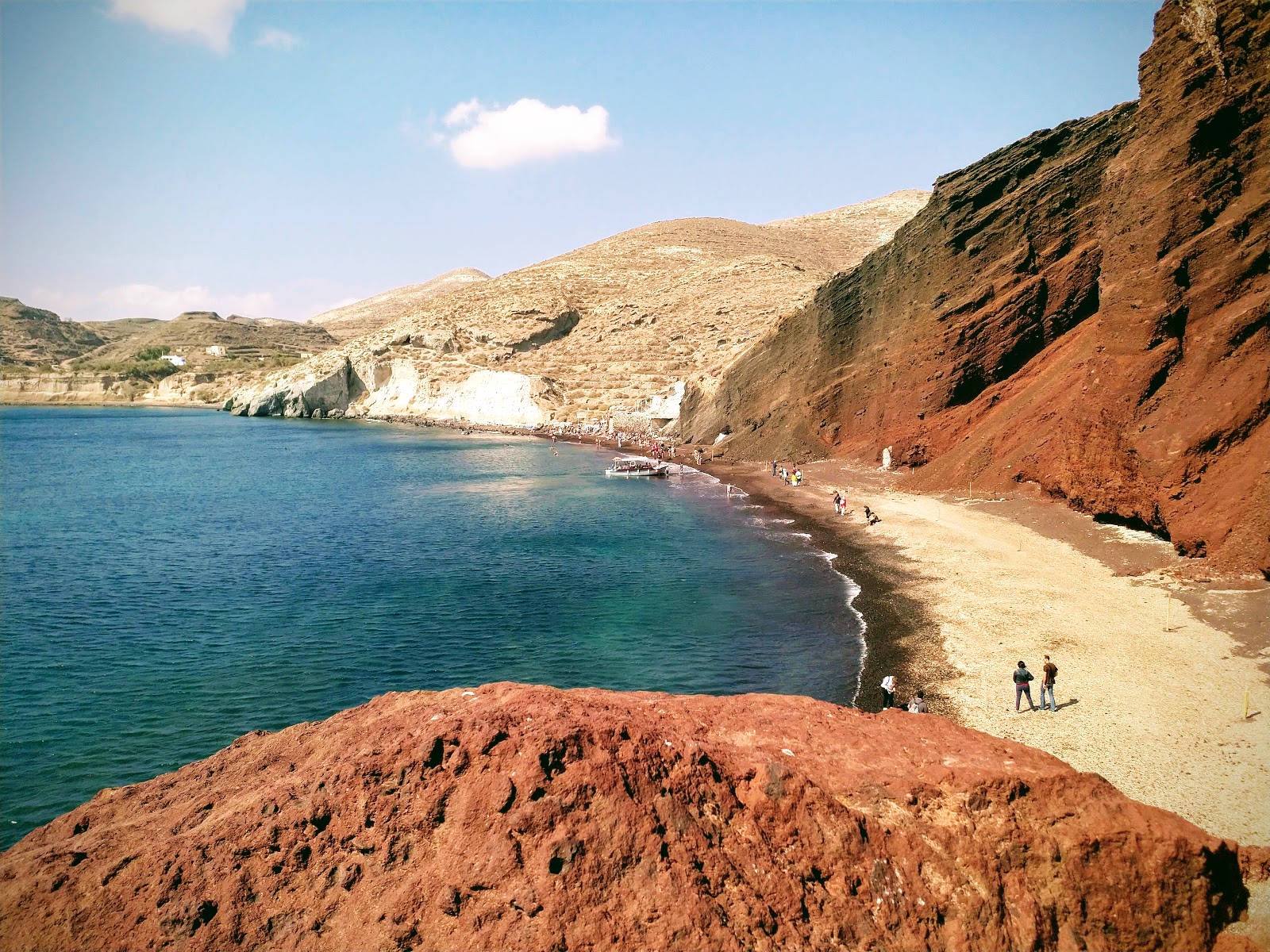 Foto de Spiaggia Rossa - lugar popular entre os apreciadores de relaxamento