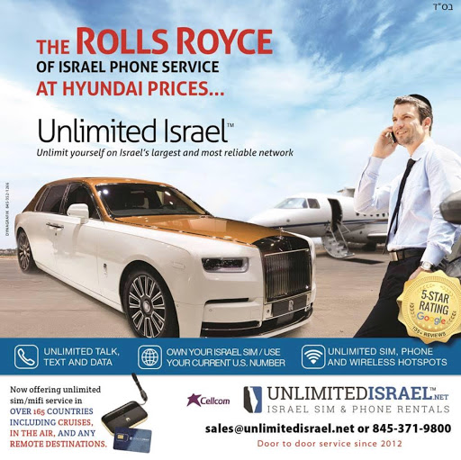 Unlimited Israel Hipsim World Phone, Pocket WiFi & Israel SIM Rental image 2