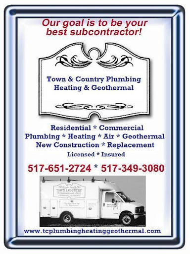 Town & Country Plumbing & Heating in Bath Twp, Michigan