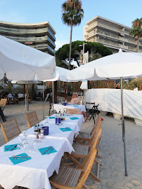 Atmosphère du Restaurant méditerranéen Estérel Plage Restaurant Juan Les Pins à Antibes - n°12
