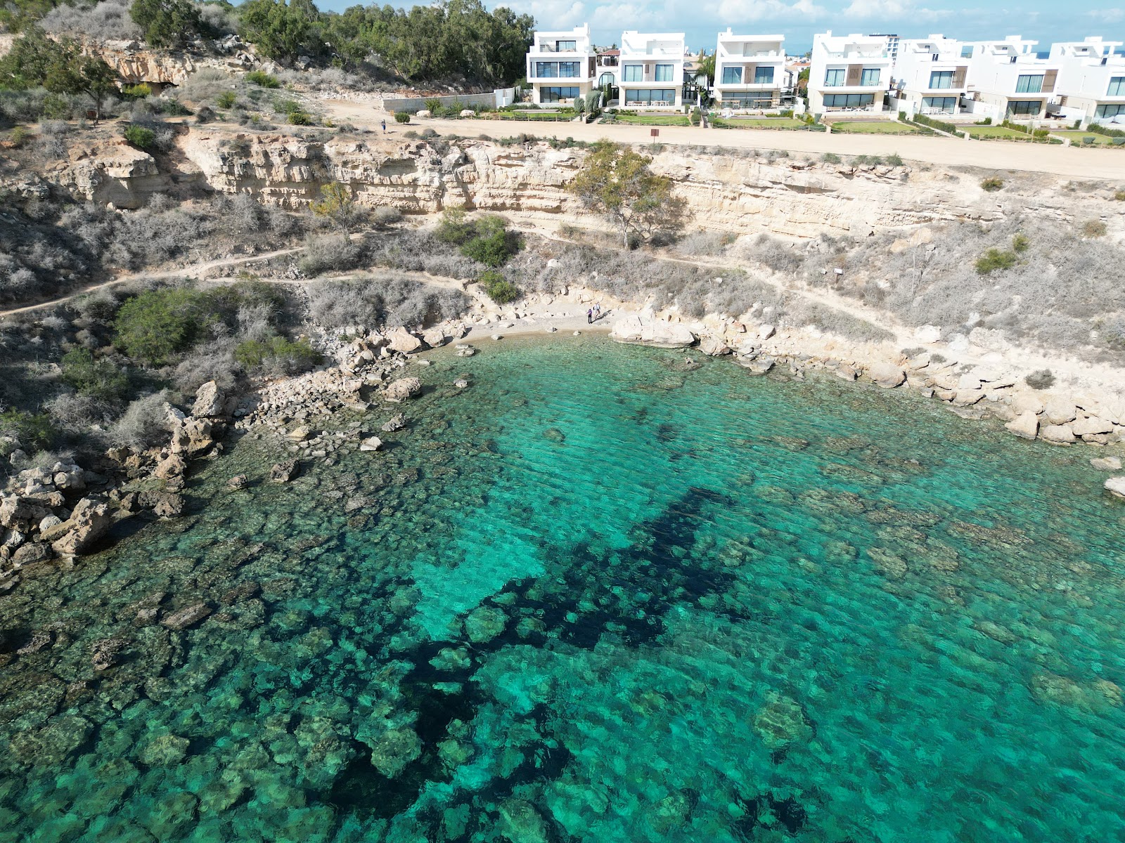 Zdjęcie Turtle Beach, Protaras otoczony górami