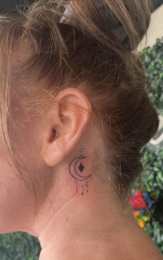 Explore hawk tattoo ideas, creative tattoo ideas in College Station, available at Sacred Sisters Tattoo Studio