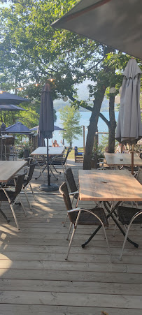 Atmosphère du Restaurant La Paillote du Lac, Lac de Serre-Ponçon à Le Sauze-du-Lac - n°16