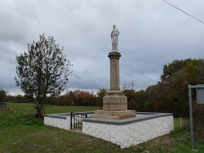 Statue de Saint Pierre, la Toucheauroux, la Gaubretière