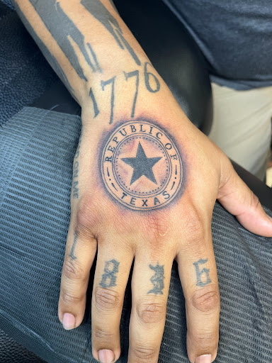 Explore ferret tattoo ideas, creative tattoo ideas in Houston, available at 333 Tattoo Studio HTX