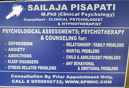 Dr. Sailaja Pisapati - GVA Institute of Psychology - Dr. Sailaja Pisapati - GVA Institute of Psychology