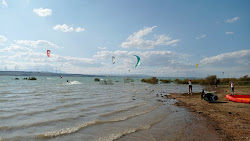 Photo de Spot Sur kitesurf La Loteta avec rivage droit, long