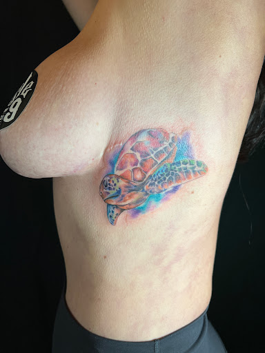 Explore depression semicolon tattoo ideas, creative tattoo ideas in Englewood, available at Flamingo Noir Collective