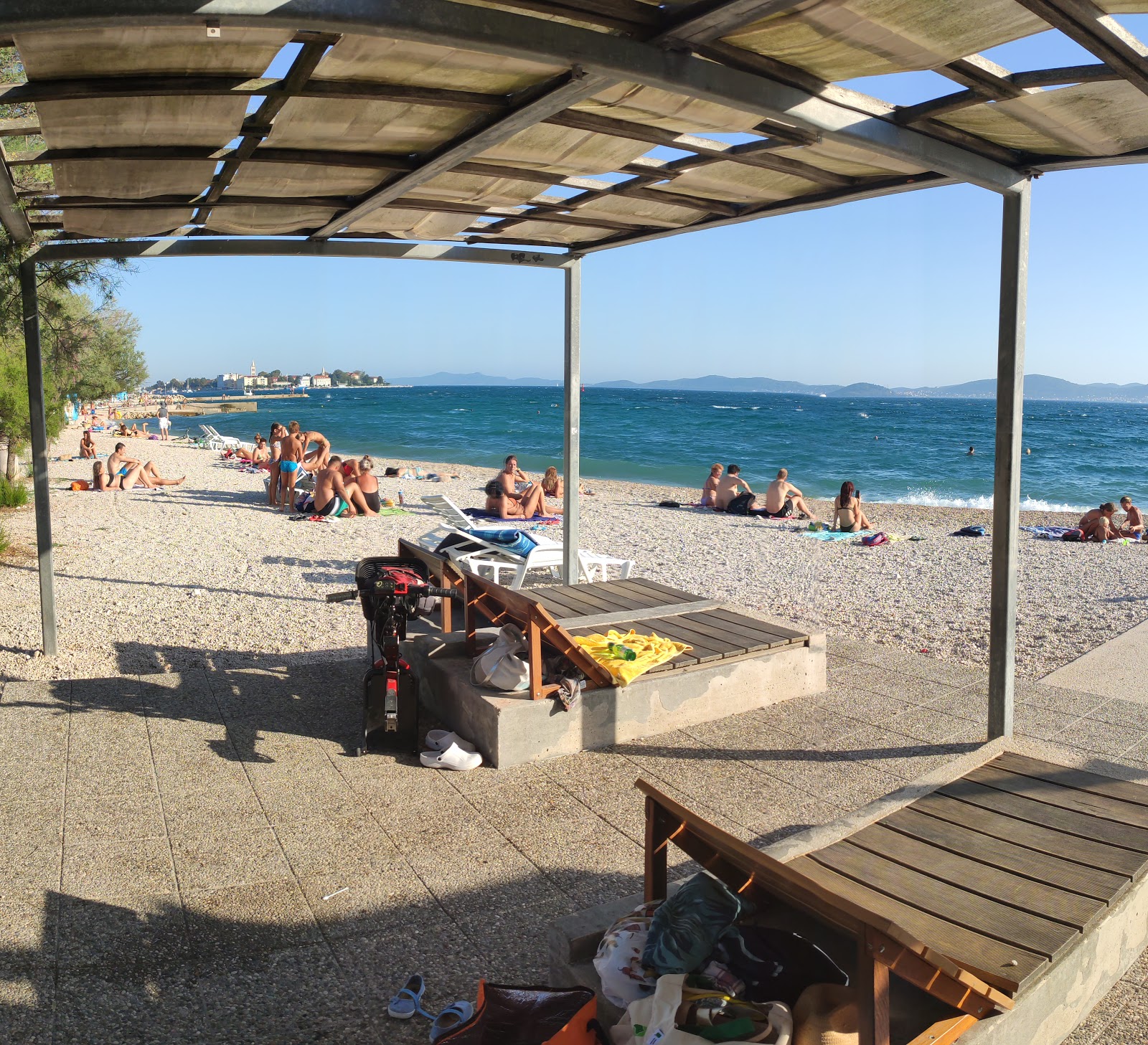 Foto af Uskok Zadar beach faciliteter område