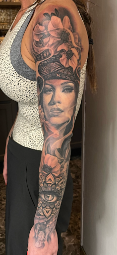 Explore tattoo hand ideas, creative tattoo ideas in Stillwater, available at Anchors End Tattoo of Stillwater Minnesota