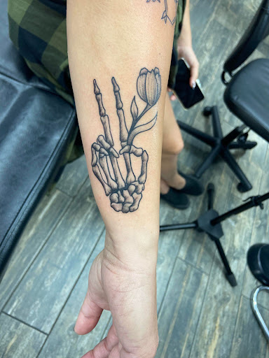 Explore alpha male tattoo ideas, creative tattoo ideas in El Paso, available at American Tattoo Society of Ft Bliss