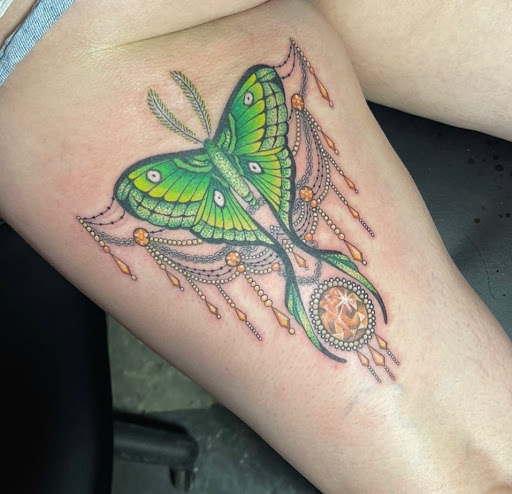 Explore golden retriever tattoo ideas, creative tattoo ideas in Mansfield, available at Envious Ink