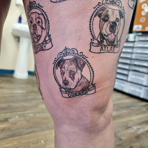 Explore bamboo tattoo ideas, creative tattoo ideas in Traverse City, available at Pinups & Needles