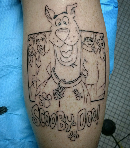 Explore small witch tattoo ideas, creative tattoo ideas in Havre De Grace, available at Dark Raven Tattoo & Piercing Company