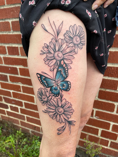 Explore libra scale tattoo ideas, creative tattoo ideas in Strasburg, available at Champion Tattoo Company