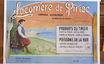 Crêperie Lacomère à Piriac-sur-Mer menu