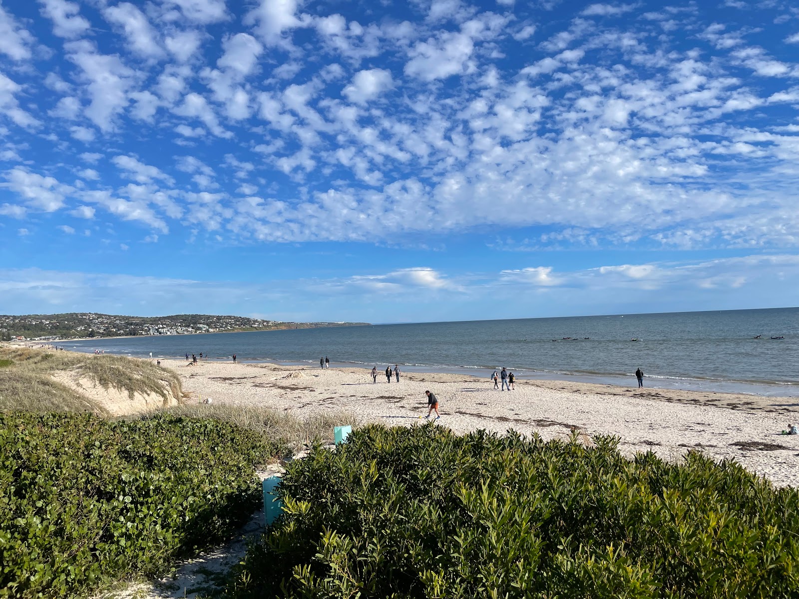 Foto av Brighton Beach - populär plats bland avkopplingskännare
