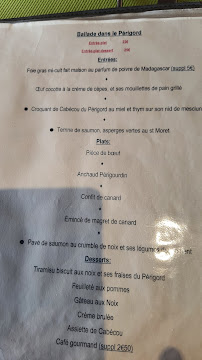 Restaurant Restaurant hotel du Château à Beynac-et-Cazenac - menu / carte