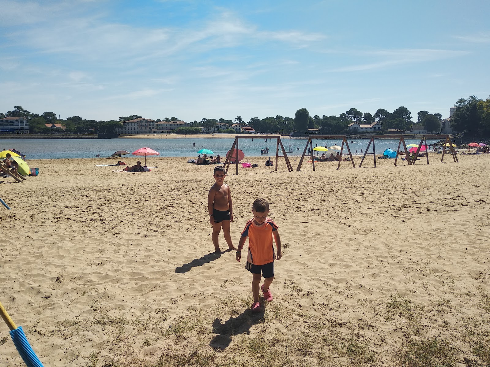 Photo of Plage des Chenes-Lieges and the settlement
