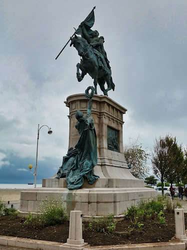 Statue équestre Général San Martín à Boulogne-sur-Mer
