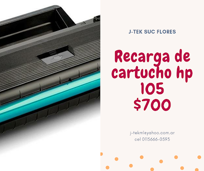 J-tek Suc Flores Toner y cartuchos