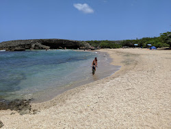 Las Golondrinas beach'in fotoğrafı çok temiz temizlik seviyesi ile