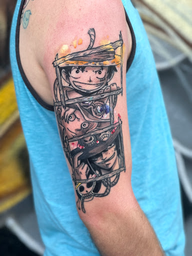 Explore widow tattoo ideas, creative tattoo ideas in Goose Creek, available at Red Kirin Tattoo