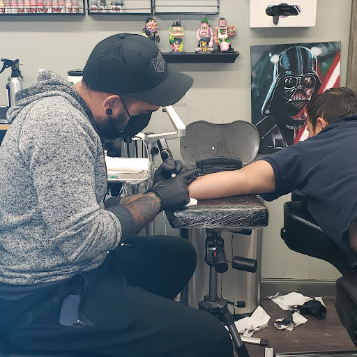 Explore linear tattoo ideas, creative tattoo ideas in Clinton, available at Clinton Ink Tattoo Studio