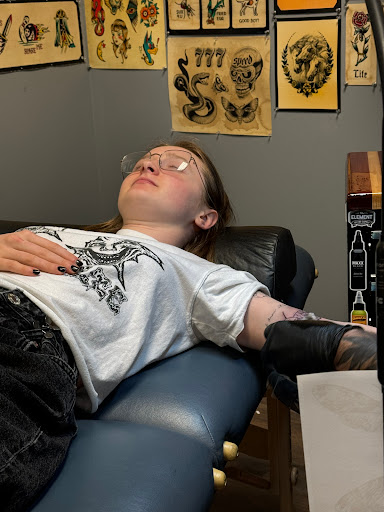 Explore shin tattoo ideas, creative tattoo ideas in Seymour, available at 3 Sevens Tattoo